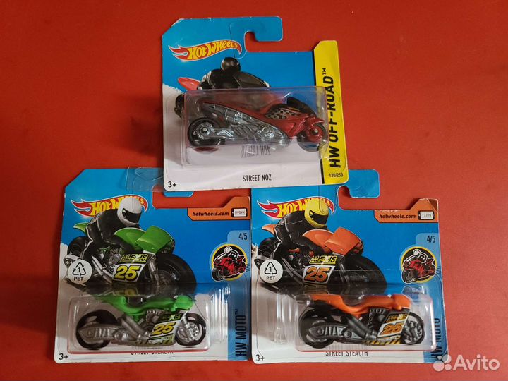 Hot Wheels, Motorbike, мотоциклы