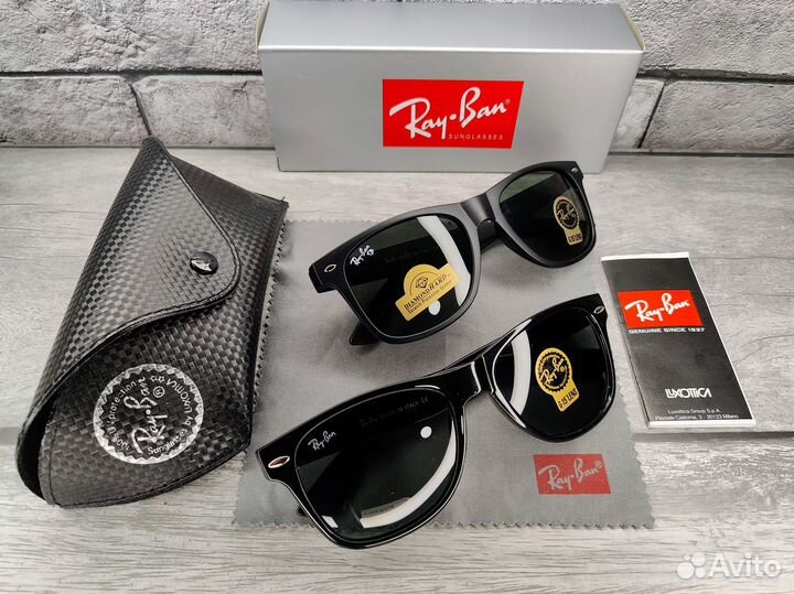 Солнцезащитные очки Ray Ban Wayfarer Стекло