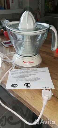 Соковыжималка moulinex электрическая новая