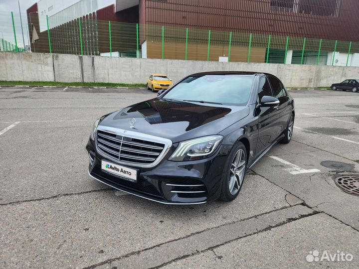 Mercedes-Benz S-класс 2.9 AT, 2019, 109 000 км