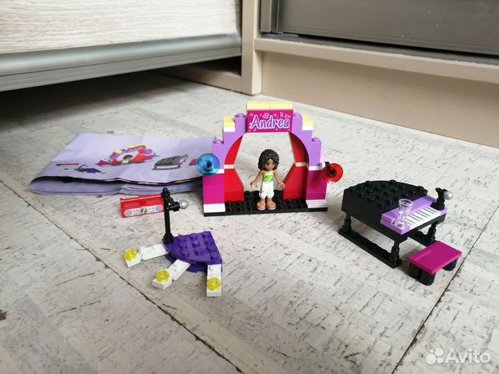 Lego friends 3932 сцена