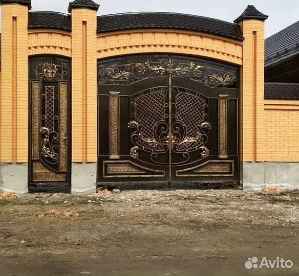 Кованные ворота