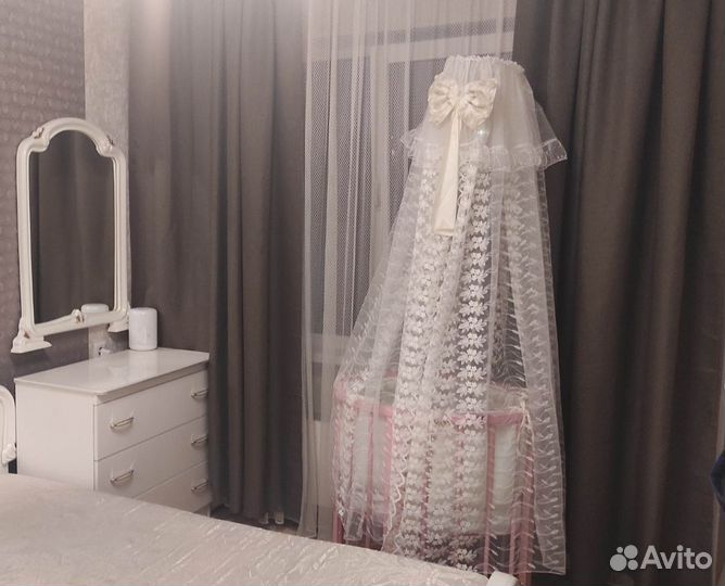 Круглая овальная кроватка для новорожденных