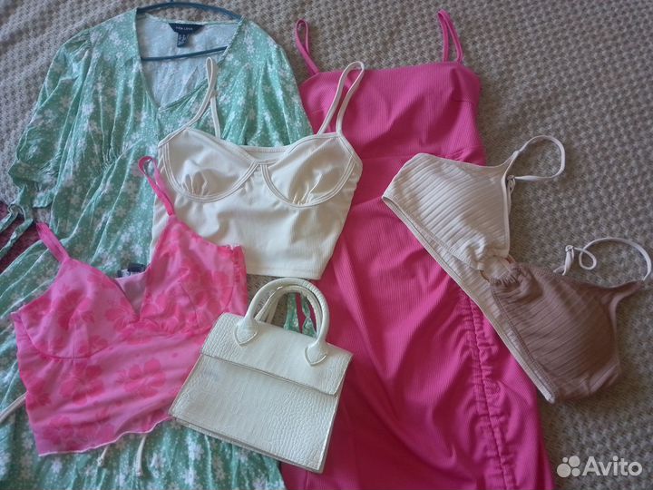 Женские вещи р. 46 - 48 пакетом капсула на лето