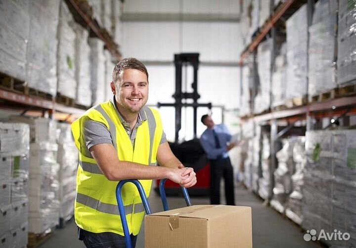 Работа на складе (грузчики) Ежедневная зп