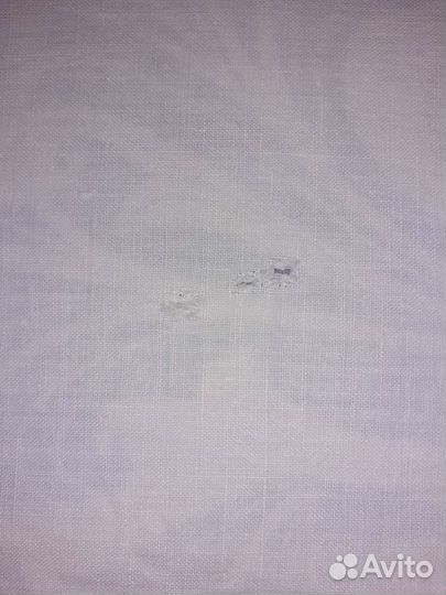 Скатерть льняная с вышивкой СССР