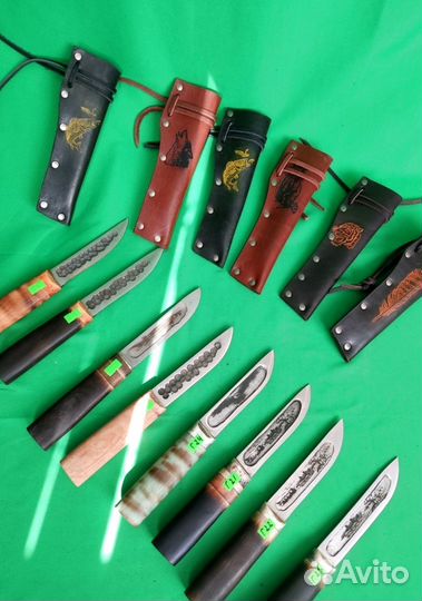 Якутские ножи охотничьи 110х18мшд в бритву