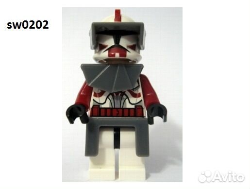 Captain Rex и клоны-командеры Star Wars б\у