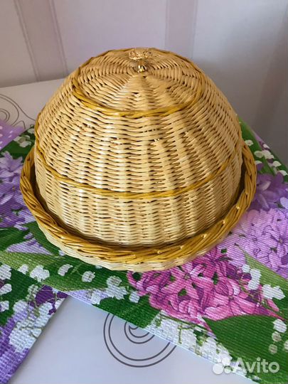 Плетеные хлебницы