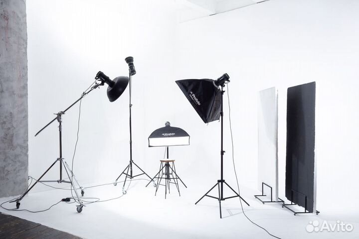 Фотостудия с постоянным светом Naked studio