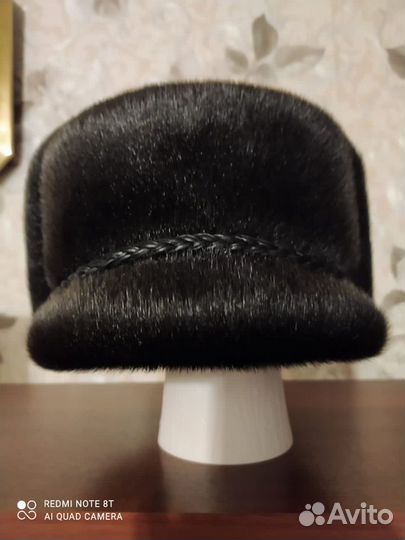 Меховая мужская кепка