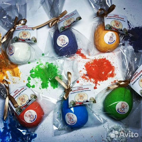 Бомбочки для ванны ручной работы