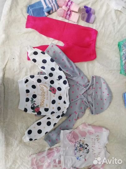Пакет одежды на девочку 80 - 92