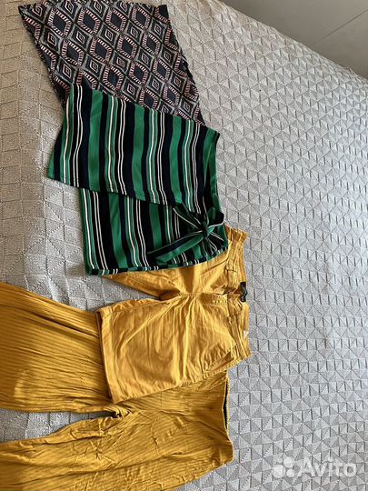 Женские вещи пакетом xs-s (много)