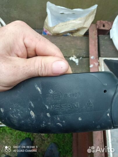 Зеркало левое на ниссан Х трейл 2004 года