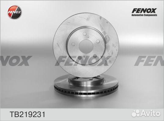 Диск тормозной передний toyota camry V30 TB219231