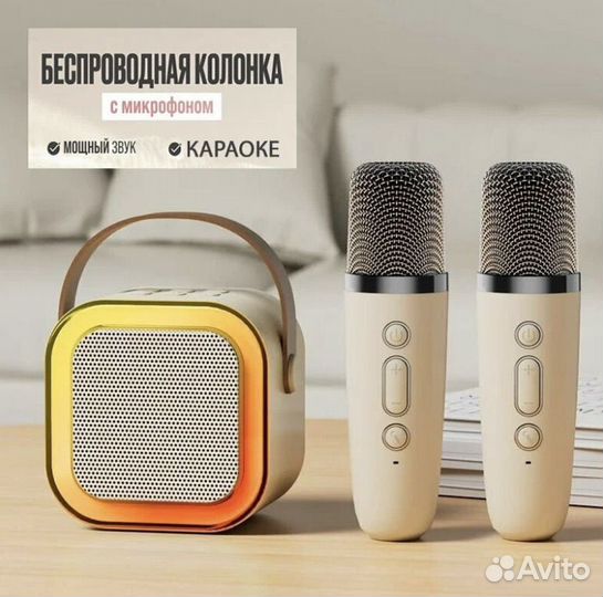 Детская караоке-система с двумя микрофонами