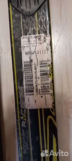 Беговые лыжи fisher RCS carbon lite Junior