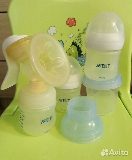 Avent Молокоотсос Набор для кормления +