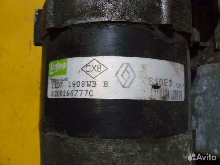 Стартер для Renault Megane II МКПП 1,6 K4M