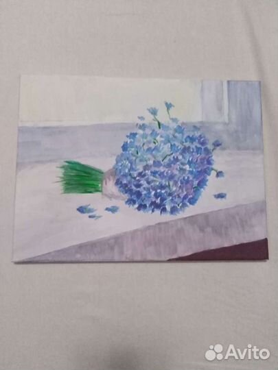 Картина гуашью 