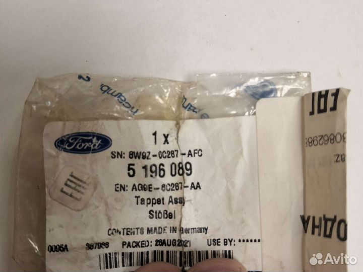 Толкатель Тнвд форд фокус экобуст 1.5, 2015г.в