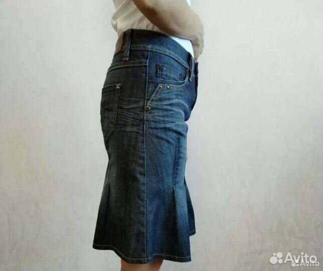 Юбка джинсовая 44 размер Esprit Германия