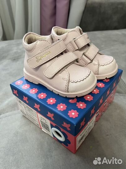 Ботинки демисезонные для девочки kapika