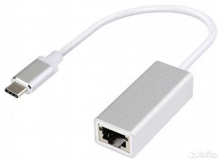 Внешняя сетевая карта Type-C to LAN RJ45