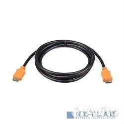 Кабель hdmi Cablexpert 19M/19M, v2.0, серия Light, позол.контакты, экран, 3м, черный, пакет (CC-hdmi