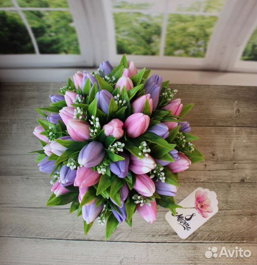 Букет из мыла