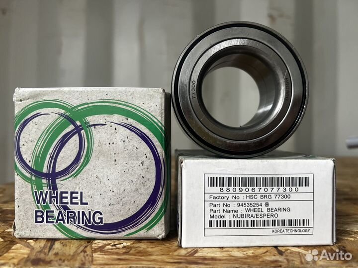 Ступичный подшипник передний Нексия R14