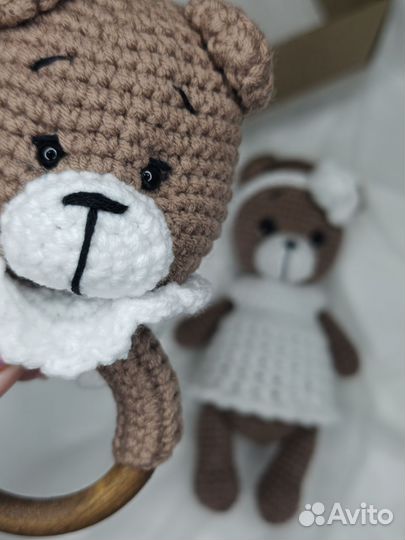 Вязаные игрушки ручной работы