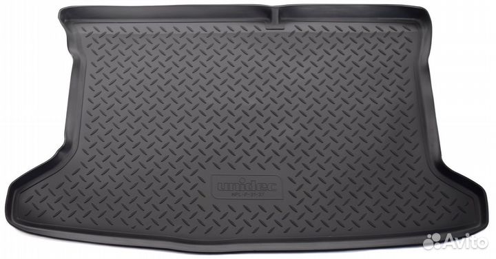 Ковёр в багажник Hyundai Solaris хетчбэк 2011