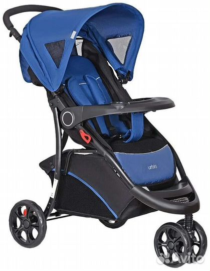 Коляска со столиком и чехлом на ножки