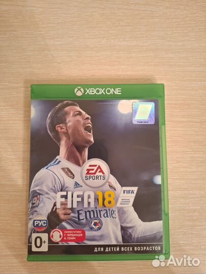 Диск fifa 18 на xbox one