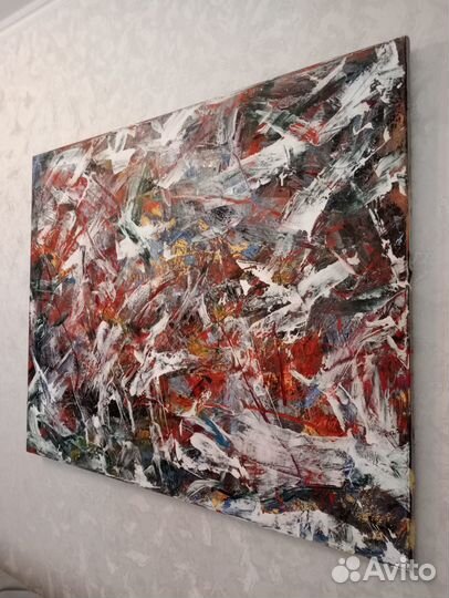 Большая интерьерная картина масло/холст 80*100см