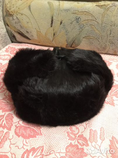 Шапка ушанка меховая мужская