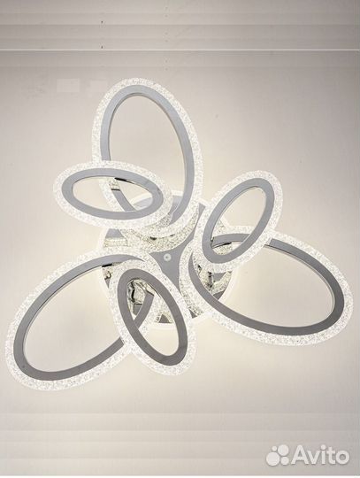 Новая люстра светодиодная LED 116W с пультом