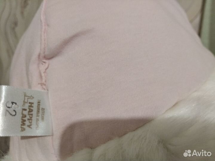 Шапка зимняя для девочки р 52(на 4-5 лет)