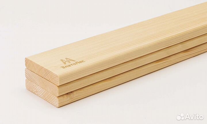 Планкен прямой штучно 45956000мм, ав