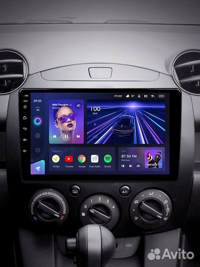 Магнитола на Mazda 2 / Demio 2007-2014