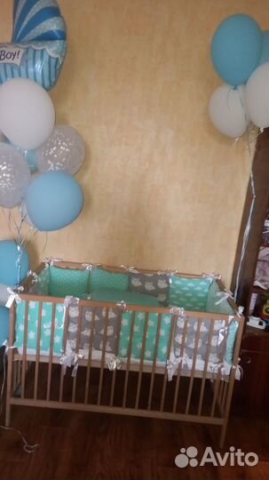 Бортики в кроватку