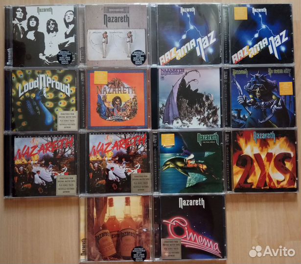 Nazareth - оригиналы фирма CD (редкие)