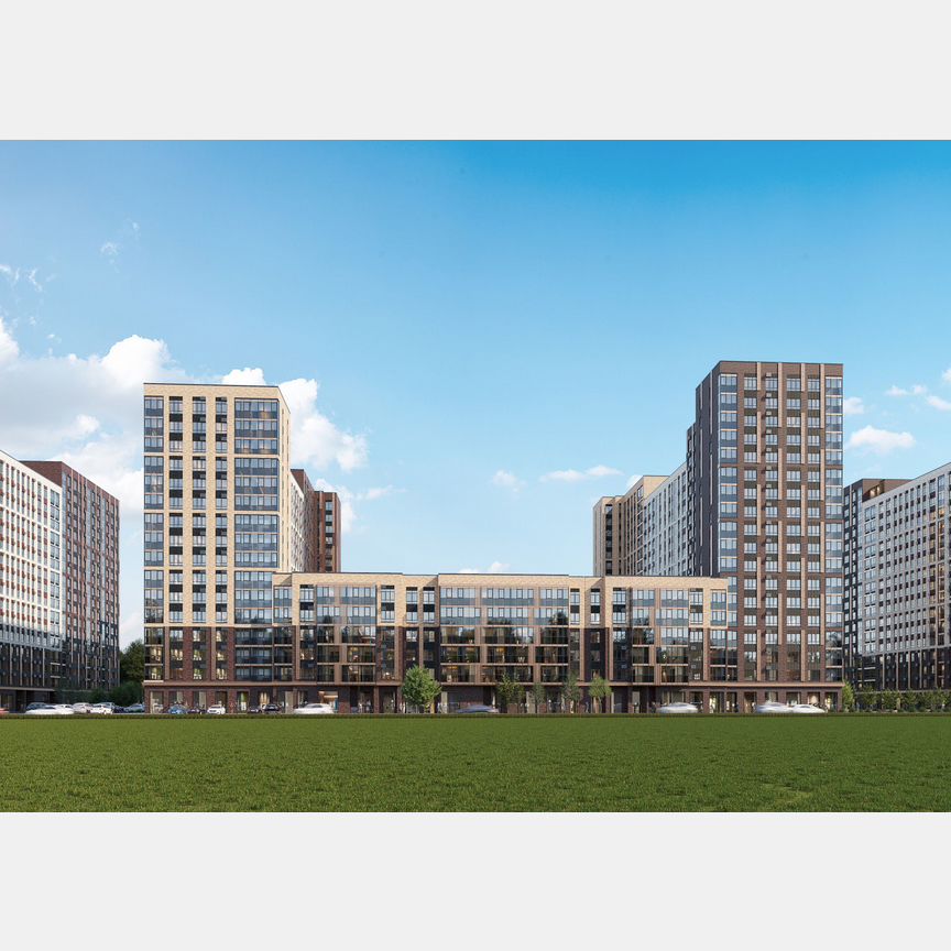 2-к. квартира, 53,3 м², 16/18 эт.