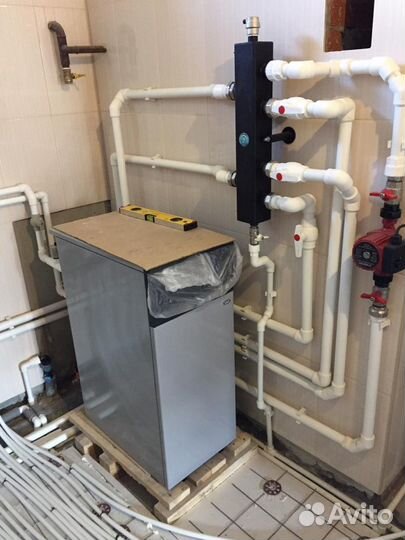 Монтаж отопления, водоснабжение, канализация