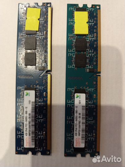 Оперативная память ddr4 2штуки и ddr2 2штуки