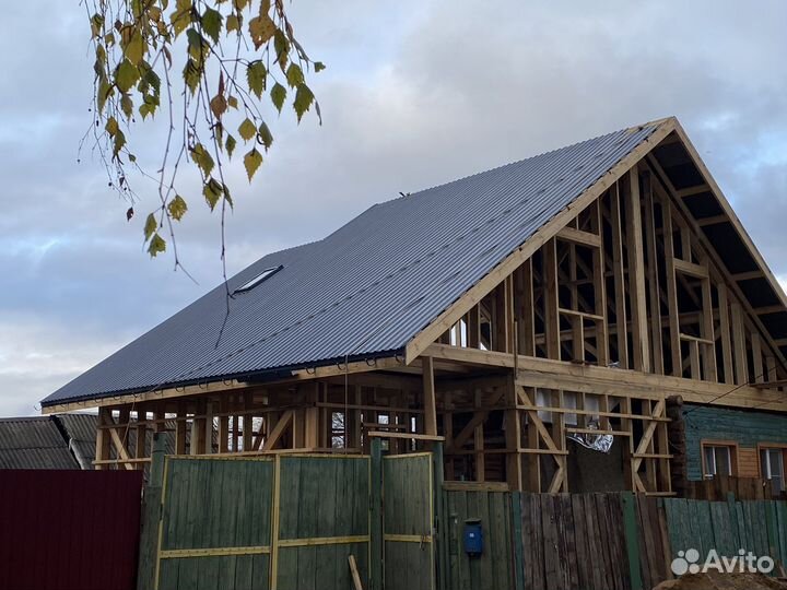 Кровля,крыша,ремонт,профлист