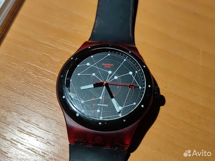Swatch system 51 red