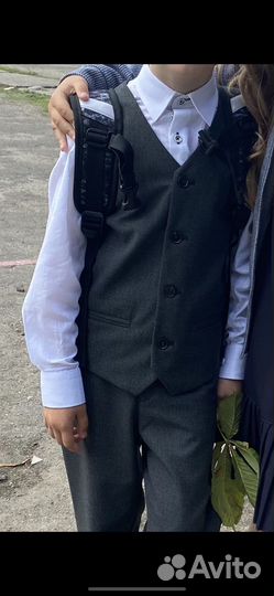 Рубашка белая мальчик